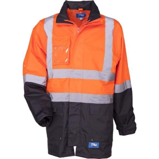 Picture of Tru Workwear, Rain Jacket, Poly Oxford, Tape